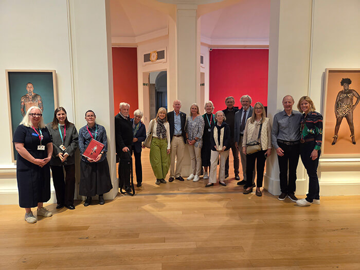 3. American Patrons tour the National Galleries of Scotland