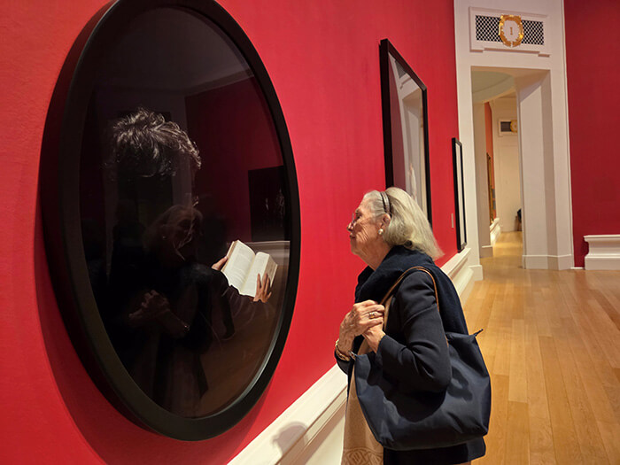 8. American Patrons tour the Opie exhibition at the National Galleries