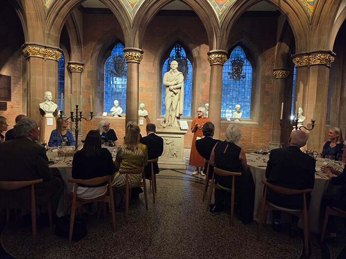 4. Chair of the National Galleries of Scotland speaking to the American Patrons and friends about the arts